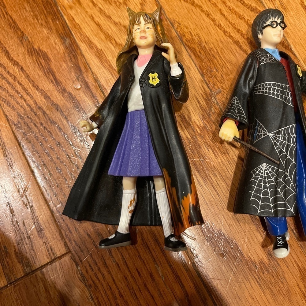 2001 Polyjuice Potion Cat Hermione Granger 5" Slime Action Figure Harry Potter - Picture 2 of 5